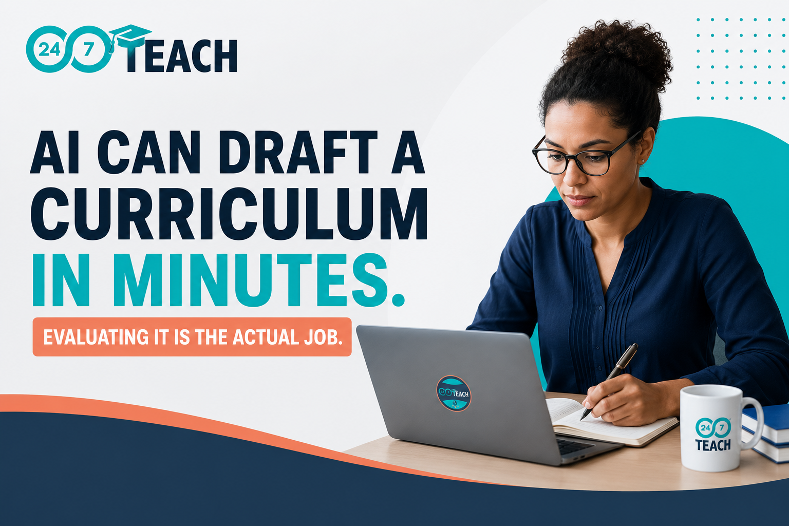 AI can draft a curriculum in minutes. Evaluating it is the actual job.
